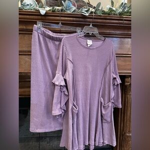 Zadie b’s orchid Women's Skirt Set